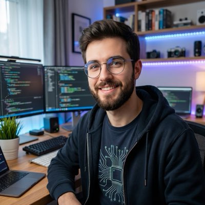 Портрет разработчика Лукаса Вагнера